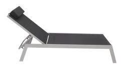 VILLANA 2er-Set Sonnenliegen, Silber/schwarz, Alu/Textil, 198x66x32cm, Mit Beistelltisch 45x45cm -Gartenmöbel Geschäft 10 13886.jpg