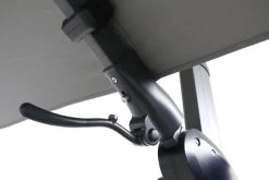 OUTFLEXX Ampelschirm, Anthrazit, Pulverbesch. Aluminium, 300x300 Cm, Inkl. Plattenständer, Twist-Funktion -Gartenmöbel Geschäft 10 16109.jpg