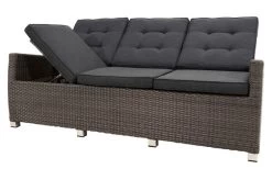 Ploß Rocking Comfort Dining / Lounge 3-Sitzer Sofa, Grau/braun-meliert, Polyrattan, 210x85x112 Cm, Verstellbar 27 Ploß Rocking Comfort Dining / Lounge 3-Sitzer Sofa, Grau/braun-meliert, Polyrattan, 210x85x112 Cm, Verstellbar -Gartenmöbel Geschäft 10 18207.jpg