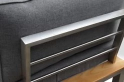 OUTFLEXX Loungemöbel, Silber/grau, Edelstahl/FSC-Teakholz/Textil, Für 4 Personen, Inkl. Beistelltisch -Gartenmöbel Geschäft 10 18296.jpg