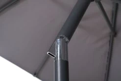 OUTFLEXX Mittelstockschirm, Hellgrau, Pulverbesch. Aluminium/Polyester PA-beschichtet, 270x150cm -Gartenmöbel Geschäft 10 18350.jpg