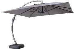 OUTFLEXX Luxus Ampelschirm, Anthrazit, Edelstahl/Aluminium, 350x350cm, Inkl. Schirmständer Und Schutzhülle -Gartenmöbel Geschäft 10 18352.jpg