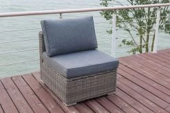 OUTFLEXX Mittelelement, Grau, Polyrattan, 70 X 82 X 70 Cm, Verstellbare Sitzfläche, Wasserfeste Kissenbox -Gartenmöbel Geschäft 10 18362 3 BOX.jpg