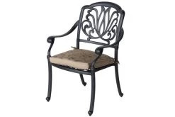 HARTMAN Amalfi Bistro-Set, Bronze, Alu-Guss, Ø62cm, 2 Sessel Inkl. Wendekissen -Gartenmöbel Geschäft 10 18972.jpg