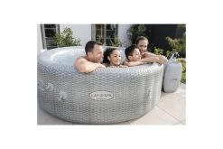 BESTWAY Lay-Z-Spa Honolulu AirJet Whirlpool, Grau (Rattanoptik), TriTech, Ø196x71cm -Gartenmöbel Geschäft 10 19183.jpg
