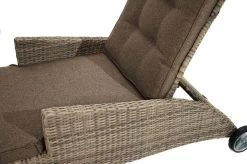 Ploß Rabida Comfort Rollliege, Champagner-meliert, Polyrattan, 198x68x44cm, Verstellbar, Hohe Sitzhöhe 31 Ploß Rabida Comfort Rollliege, Champagner-meliert, Polyrattan, 198x68x44cm, Verstellbar, Hohe Sitzhöhe -Gartenmöbel Geschäft 10 20165.jpg
