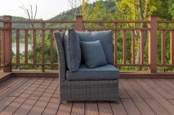 OUTFLEXX Dining Set, Grau, Polyrattan, 4tlg, 5-6 Personen, Inkl. Polster Und Kissen -Gartenmöbel Geschäft 10 20661.jpg