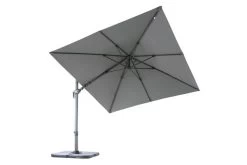 OUTFLEXX Ampelschirm, Anthrazit, Pulverbesch. Aluminium, 300x300 Cm, Inkl. Plattenständer, Twist-Funktion -Gartenmöbel Geschäft 11 16109.jpg