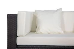 OUTFLEXX Loungemöbel-Set, Braun, Polyrattan, 5 Personen, Wasserfeste Kissenbox, Inkl. Loungetisch -Gartenmöbel Geschäft 11 18227 BOX D.jpg