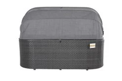 OUTFLEXX Houston Loungebett, Grau, Polyrattan, Doppel-halbrund, Viele Stellmöglichkeiten, Dach Klappbar -Gartenmöbel Geschäft 11 18543.jpg