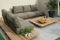 OUTFLEXX Loungemöbel, Natur, Recycled FSC®-Teak, 5 Sitzplätze, Inkl. Kissen -Gartenmöbel Geschäft 11 20304.jpg
