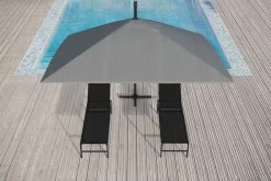 OUTFLEXX Ampelschirm, Anthrazit/grau, Alu/Polyester, 350x350cm, Inkl. Plattenständer -Gartenmöbel Geschäft 11 20363.jpg