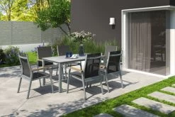 KETTLER Granada Stapelsessel, Silber/anthrazit, Alu/Textilene, 0301205-0100 -Gartenmöbel Geschäft 12975 04.jpg