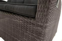 Ploß Rocking Comfort Dining / Lounge 2-Sitzer Sofa, Grau/braun-meliert, Polyrattan, 148x85x112 Cm, Verstellbar -Gartenmöbel Geschäft 12 18206.jpg