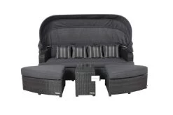 OUTFLEXX Houston Loungebett, Grau, Polyrattan, Doppel-halbrund, Viele Stellmöglichkeiten, Dach Klappbar -Gartenmöbel Geschäft 12 18543.jpg