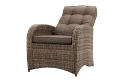 Ploß Rabida Comfort Dining / Lounge Sessel, Champagner-meliert, Polyrattan, 73x85x112 Cm, Verstellbar -Gartenmöbel Geschäft 12 20162.jpg