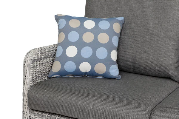 SIENA GARDEN Soria 2-Sitzer Loungesofa, Ice Grey, Alu / Gardino®-Geflecht, 149x87x88 Cm 14 SIENA GARDEN Soria 2-Sitzer Loungesofa, Ice Grey, Alu / Gardino®-Geflecht, 149x87x88 Cm – Bild 12