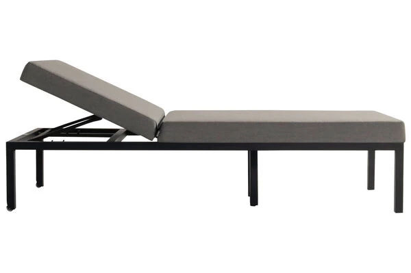 HARTMAN Eva Loungeliege, Flanelle, Sunbrella, 195 X 70 X 45 Cm, Rückenlehne Verstellbar, Hohe Liegefläche 14 HARTMAN Eva Loungeliege, Flanelle, Sunbrella, 195 X 70 X 45 Cm, Rückenlehne Verstellbar, Hohe Liegefläche – Bild 12