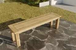 OUTFLEXX Sitzbank, Natur, Recyceltes SLVK-Teakholz, 150 X 40 X 45 Cm -Gartenmöbel Geschäft 13424 2 5.jpg