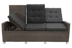 Ploß Rocking Comfort Dining / Lounge 3-Sitzer Sofa, Grau/braun-meliert, Polyrattan, 210x85x112 Cm, Verstellbar 30 Ploß Rocking Comfort Dining / Lounge 3-Sitzer Sofa, Grau/braun-meliert, Polyrattan, 210x85x112 Cm, Verstellbar -Gartenmöbel Geschäft 13 18207.jpg