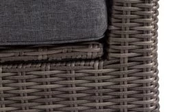 OUTFLEXX Loungegarnitur, Polyrattan/Teakholz, Tisch 160x90cm, Für 5 Personen, Wasserfeste Kissenbox -Gartenmöbel Geschäft 13 19390.jpg