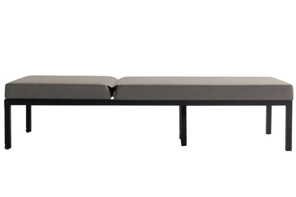 HARTMAN Eva Loungeliege, Flanelle, Sunbrella, 195 X 70 X 45 Cm, Rückenlehne Verstellbar, Hohe Liegefläche 15 HARTMAN Eva Loungeliege, Flanelle, Sunbrella, 195 X 70 X 45 Cm, Rückenlehne Verstellbar, Hohe Liegefläche – Bild 13