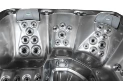 Outtech Steel Art Taurus Whirlpool, Grau/schwarz, 214x214x93 Cm / 1000L, 6 Pers., LED Corner Light, LCD Balboa Anzeige, WIFI READY -Gartenmöbel Geschäft 13 21289.jpg