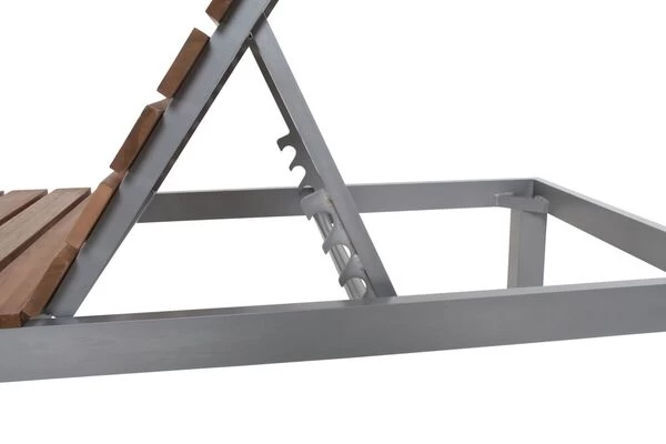 VILLANA Gartenliege, Alu / FSC-Akazienholz, 200 X 70 X 33 Cm, 4-Stufen Verstellbar 19 VILLANA Gartenliege, Alu / FSC-Akazienholz, 200 X 70 X 33 Cm, 4-Stufen Verstellbar – Bild 17