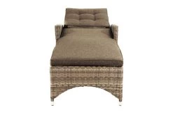 Ploß Rabida Comfort Rollliege, Champagner-meliert, Polyrattan, 198x68x44cm, Verstellbar, Hohe Sitzhöhe 35 Ploß Rabida Comfort Rollliege, Champagner-meliert, Polyrattan, 198x68x44cm, Verstellbar, Hohe Sitzhöhe -Gartenmöbel Geschäft 14 20165.jpg