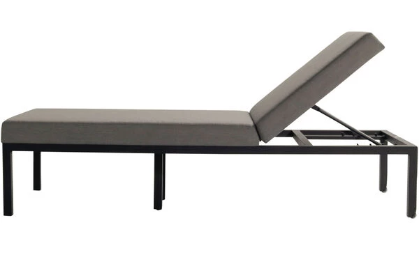 HARTMAN Eva Loungeliege, Flanelle, Sunbrella, 195 X 70 X 45 Cm, Rückenlehne Verstellbar, Hohe Liegefläche 16 HARTMAN Eva Loungeliege, Flanelle, Sunbrella, 195 X 70 X 45 Cm, Rückenlehne Verstellbar, Hohe Liegefläche – Bild 14