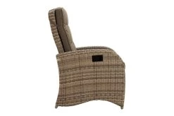 Ploß Rabida Comfort Dining / Lounge Sessel, Champagner-meliert, Polyrattan, 73x85x112 Cm, Verstellbar -Gartenmöbel Geschäft 15 20162.jpg