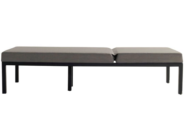 HARTMAN Eva Loungeliege, Flanelle, Sunbrella, 195 X 70 X 45 Cm, Rückenlehne Verstellbar, Hohe Liegefläche 18 HARTMAN Eva Loungeliege, Flanelle, Sunbrella, 195 X 70 X 45 Cm, Rückenlehne Verstellbar, Hohe Liegefläche – Bild 16