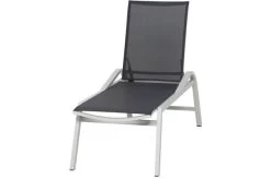 SIENA GARDEN Milos Stapelliege, Aluminium/Ranotex, 194 X 64 X 48 Cm -Gartenmöbel Geschäft 17 19582 3.jpg