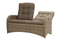 Ploß Rabida Comfort Dining / Lounge 2-Sitzer Sofa, Champagner-meliert, Polyrattan, 148x85x112 Cm, Verstellbar -Gartenmöbel Geschäft 17 20163.jpg
