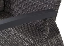 SIENA GARDEN Corido 2-Sitzer Sofa, Charcoal, Alu / Gardino®-Geflecht, 136x83x88 Cm, Armlehne Links -Gartenmöbel Geschäft 17 20190.jpg