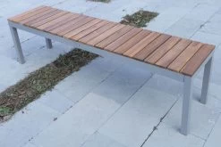 VILLANA Bank, Alu Pulverbeschichtet / FSC Akazienholz, 3 Personen, 165 X 40 X 45 Cm 13 VILLANA Bank, Alu Pulverbeschichtet / FSC Akazienholz, 3 Personen, 165 X 40 X 45 Cm -Gartenmöbel Geschäft 18381 3.jpg