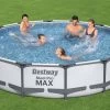 BESTWAY Steel Pro MAX Pool Mit Gestell, Grau, TriTech/Stahl, Ø427x84cm, Mit Filterpumpe -Gartenmöbel Geschäft 19174 1.jpg