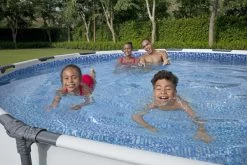 BESTWAY Steel Pro MAX Pool Mit Gestell, Grau, TriTech/Stahl, Ø427x84cm, Mit Filterpumpe -Gartenmöbel Geschäft 19174 9.jpg