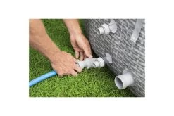 BESTWAY Lay-Z-Spa Honolulu AirJet Whirlpool, Grau (Rattanoptik), TriTech, Ø196x71cm -Gartenmöbel Geschäft 19183 13.jpg