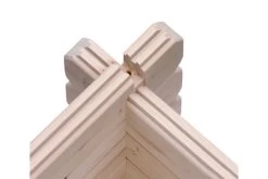 KARIBU Gartenhaus Trittau 5, Naturbelassen, Fichtenholz 40mm, 576 X 297 X 217 Cm, Pultdach, Anbau 3,3m Mit Rückwand -Gartenmöbel Geschäft 19433 7 09.jpg