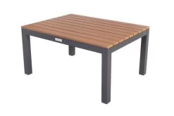 VILLANA Eck-Loungegruppe, Anthrazit/grau Meliert, Alu/Holzimitat/Polyester, 5 Personen, Inkl. Kissen -Gartenmöbel Geschäft 19812 Polywood 04.jpg