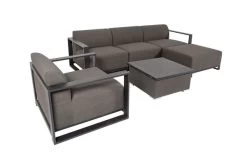 OUTFLEXX Loungeset, Sooty, Alu/Sunbrella, Für 5 Personen, Höhenverstellbarer Loungetisch -Gartenmöbel Geschäft 19 21595.jpg