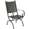 MBM Sessel Romeo Elegance, Marone, Schmiedeeisen Verzinkt, Pulverbeschichtet -Gartenmöbel Geschäft 1 10889.jpg