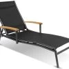 HARTMAN Alice Sonnenliege, Xerix/schwarz, Alu/Textilen, 179 X 75,5 X 33 Cm, FSC Teak-Armlehnen 2 HARTMAN Alice Sonnenliege, Xerix/schwarz, Alu/Textilen, 179 X 75,5 X 33 Cm, FSC Teak-Armlehnen -Gartenmöbel Geschäft 1 11088.jpg