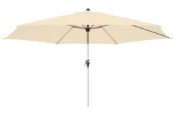 DOPPLER Active Auto Tilt Mittelstockschirm, Natur, Aluminium/Textil, Ø 320 Cm, Mit Kurbel