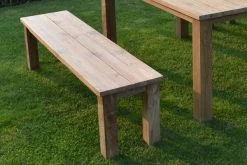 Dreisitzer Laredo Aus Gebürstetem Teakholz Von Ploß, 170x40 Cm