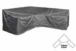 AeroCover Schutzhülle In L-Form Für Lounge Sets, Mit Trapez-Ecke, 300 X 300 X 90 X 65/90 Cm