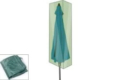 OUTFLEXX Abdeckhaube Für Sonnenschirme Bis Ø200cm, Grün, Ø27x137cm