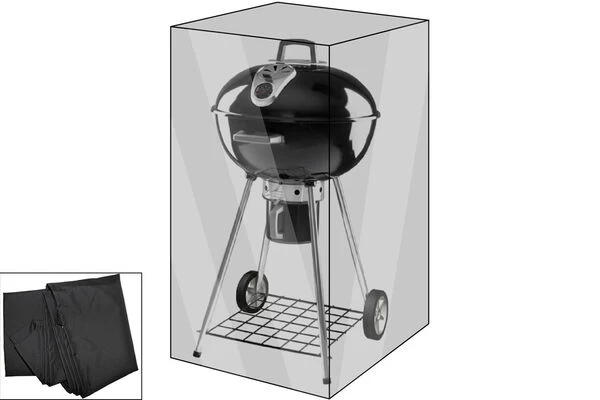 OUTFLEXX Premium Abdeckhaube Für Grills, Z.B. CharBroil/ Napoleon Usw., Schwarz, Wasserbeständig, Ø67 X 132 Cm 3 OUTFLEXX Premium Abdeckhaube Für Grills, Z.B. CharBroil/ Napoleon Usw., Schwarz, Wasserbeständig, Ø67 X 132 Cm