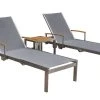 OUTFLEXX 2er-Set Sonnenliegen, Silber, Edelstahl/Teak, 195,5x74x35cm, Mit Beistelltisch 45x45cm 2 OUTFLEXX 2er-Set Sonnenliegen, Silber, Edelstahl/Teak, 195,5x74x35cm, Mit Beistelltisch 45x45cm -Gartenmöbel Geschäft 1 14166.jpg